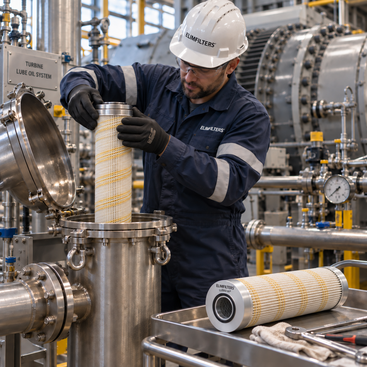 LUBREVA™ Industrial Lubrication Filtration filtration or treatment elements