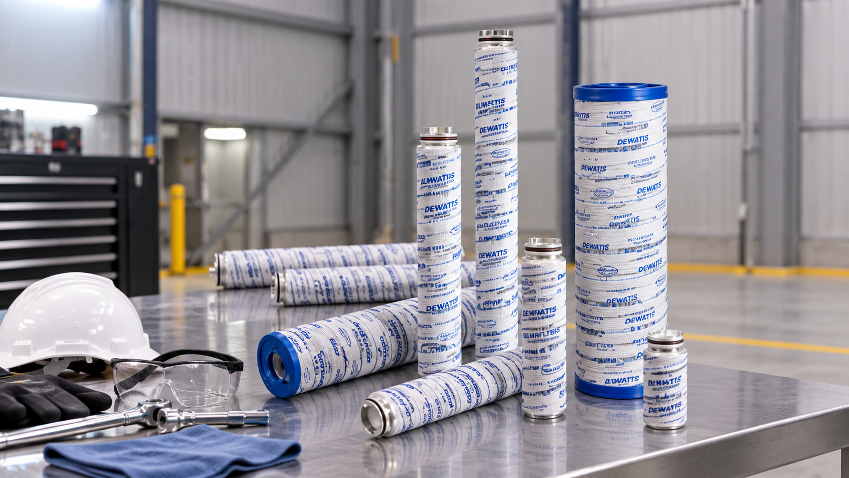 DEWATIS™ Oil Dehydration & Water Removal filtration or treatment elements